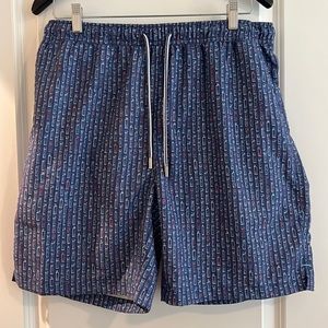 Peter Millar “Seaside Collection - Golf Bag” Bathing Suit Size L